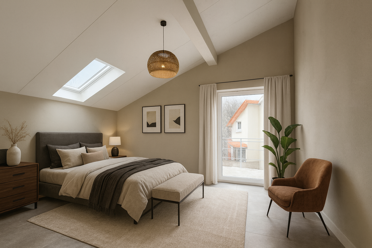 Neubau - 4 Zi. DG Wohnung Sonderabschreibung §7b